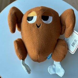 NWT Bark Brand Turkey Dog Toy